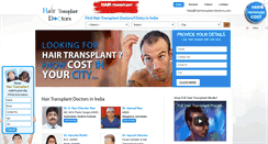 Desktop Screenshot of hairtransplant-doctors.com